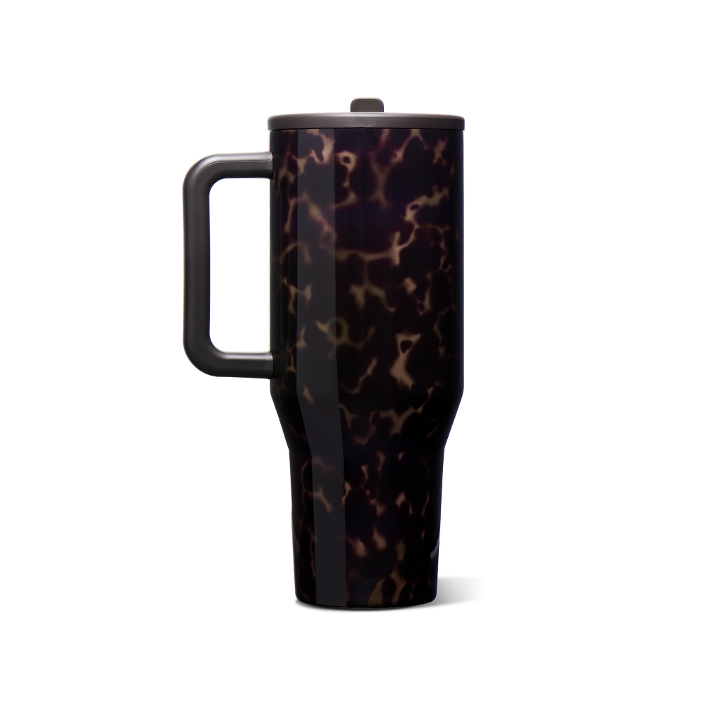 HydroJug Traveler 40 oz Tumbler – Mocha Tortoise