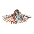 Silky Printed Twilly Bag Scarf