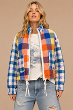 Quilted Patchwork Puffer