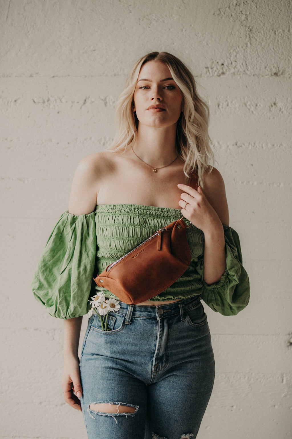 Ella Essential Leather Sling Bag