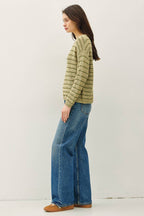Lightweight Striped Beachy Sweater