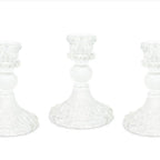 Vintage Taper Candle Holder - Set of 3