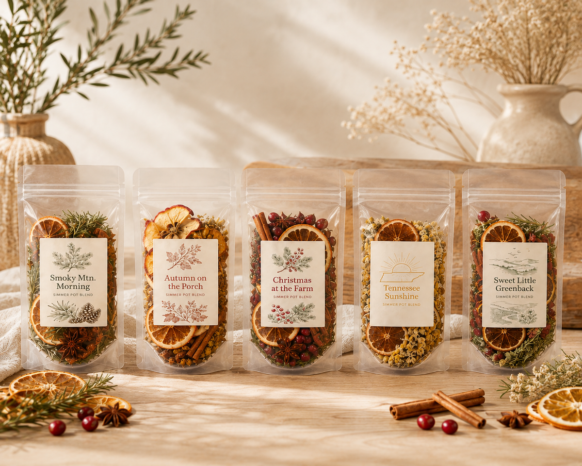 Small-Batch Simmer Pot Blend – Dried Fruit, Herbs & Spices