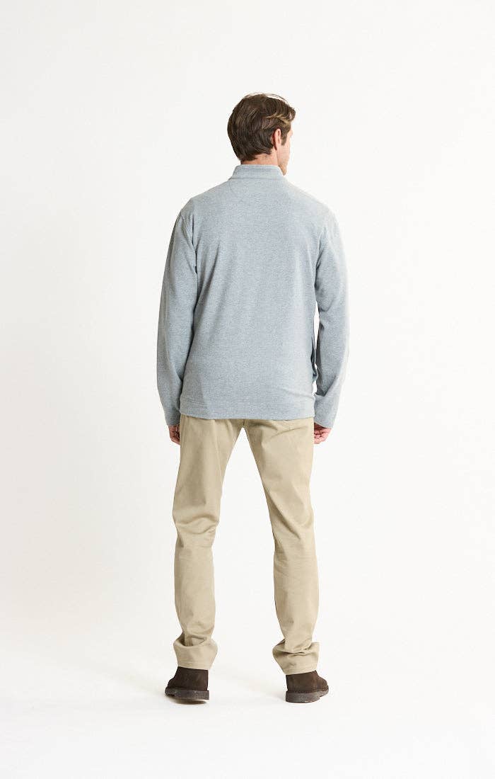 Men's Ultra Soft Quarter Zip Pullover – Slate Blue