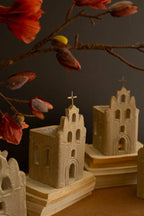 Clay Mission Luminary Candle Lantern