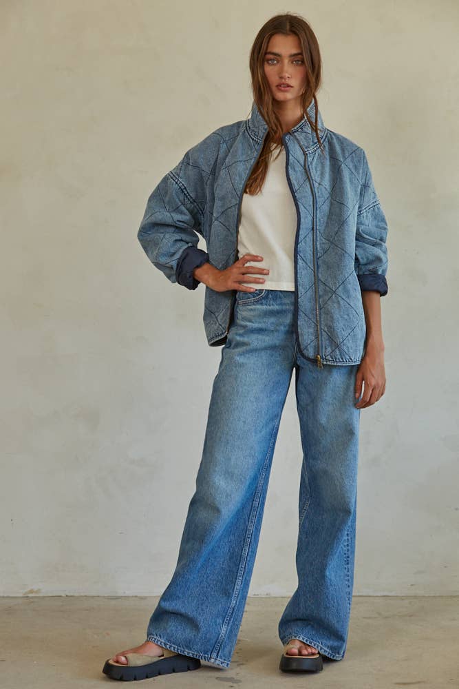 Medium Washed Denim Jacket