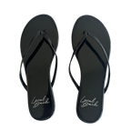 Glossy Flip Flops