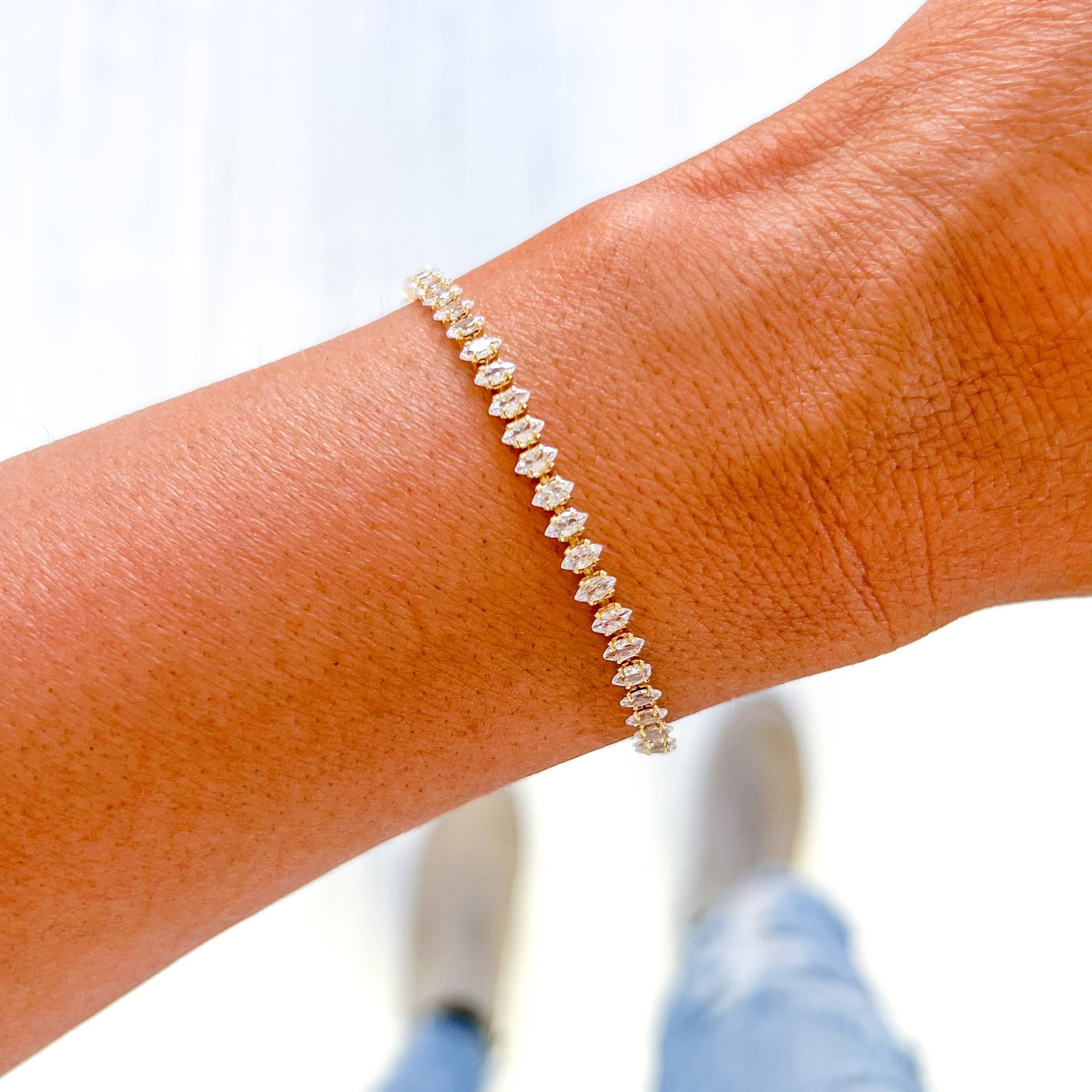 Gold Link Bracelets