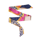 Silky Printed Twilly Bag Scarf