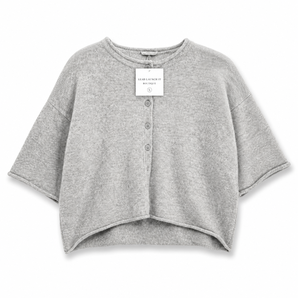Knit Button Sweater