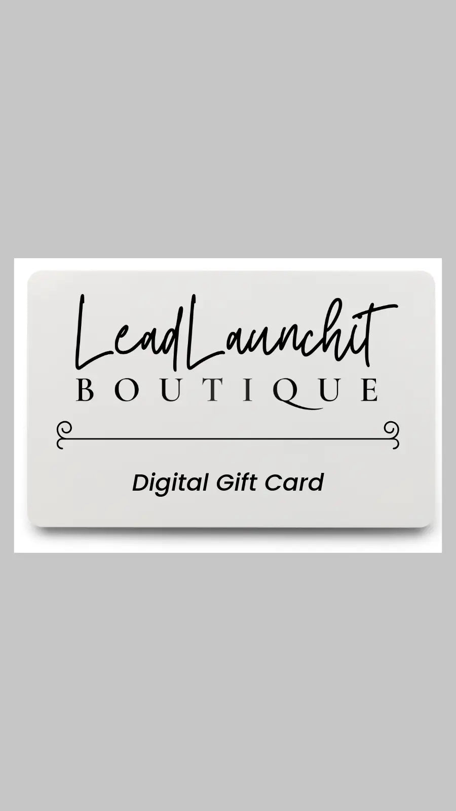 An image of the Lead Launchit Gift Card