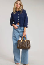 Long Sleeve Button-Down Cardigan