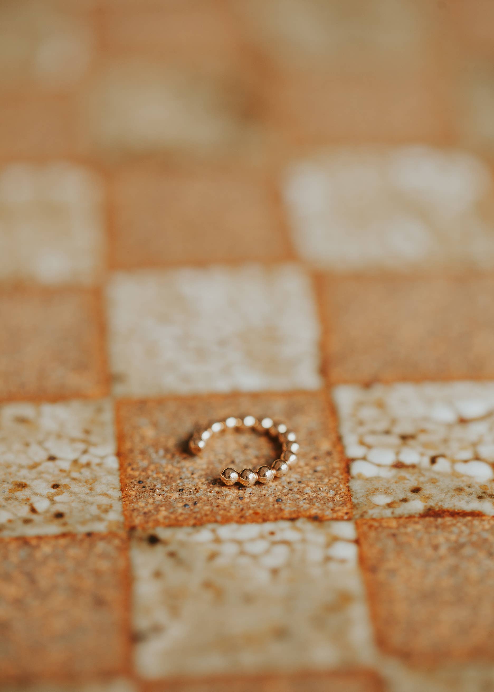 Beaded Ear Cuff | 14kt Gold Fill + Sterling Silver
