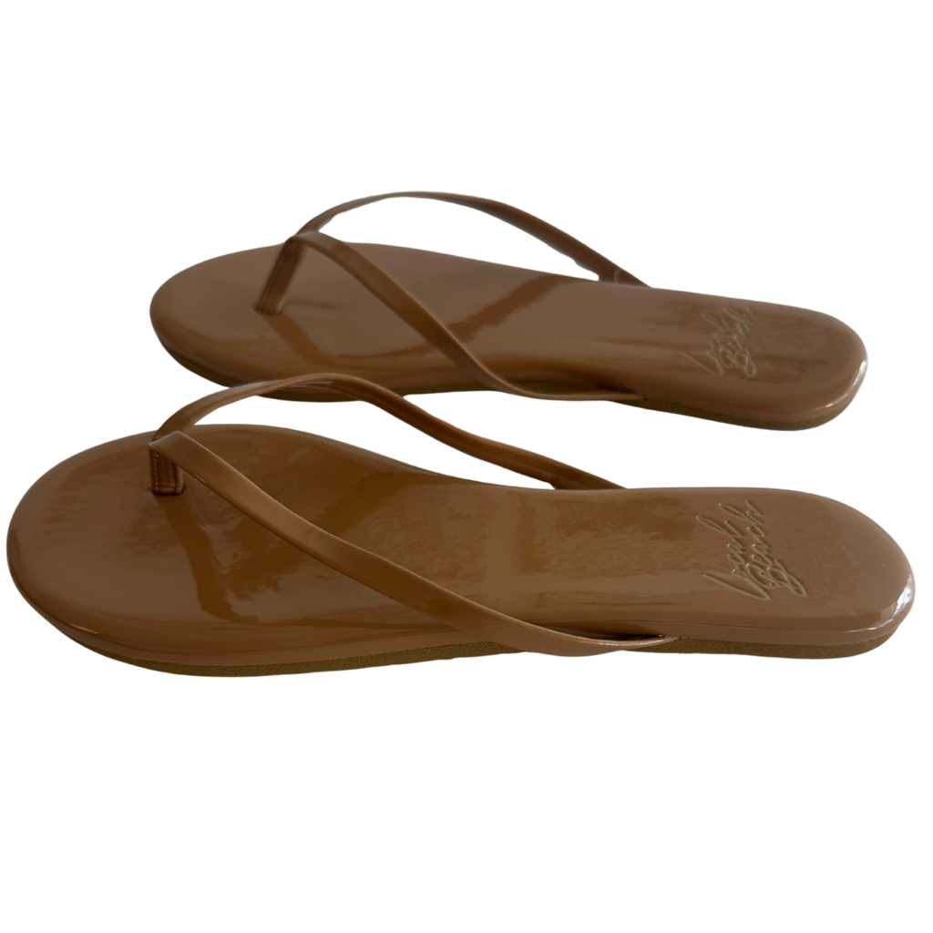 Glossy Flip Flops