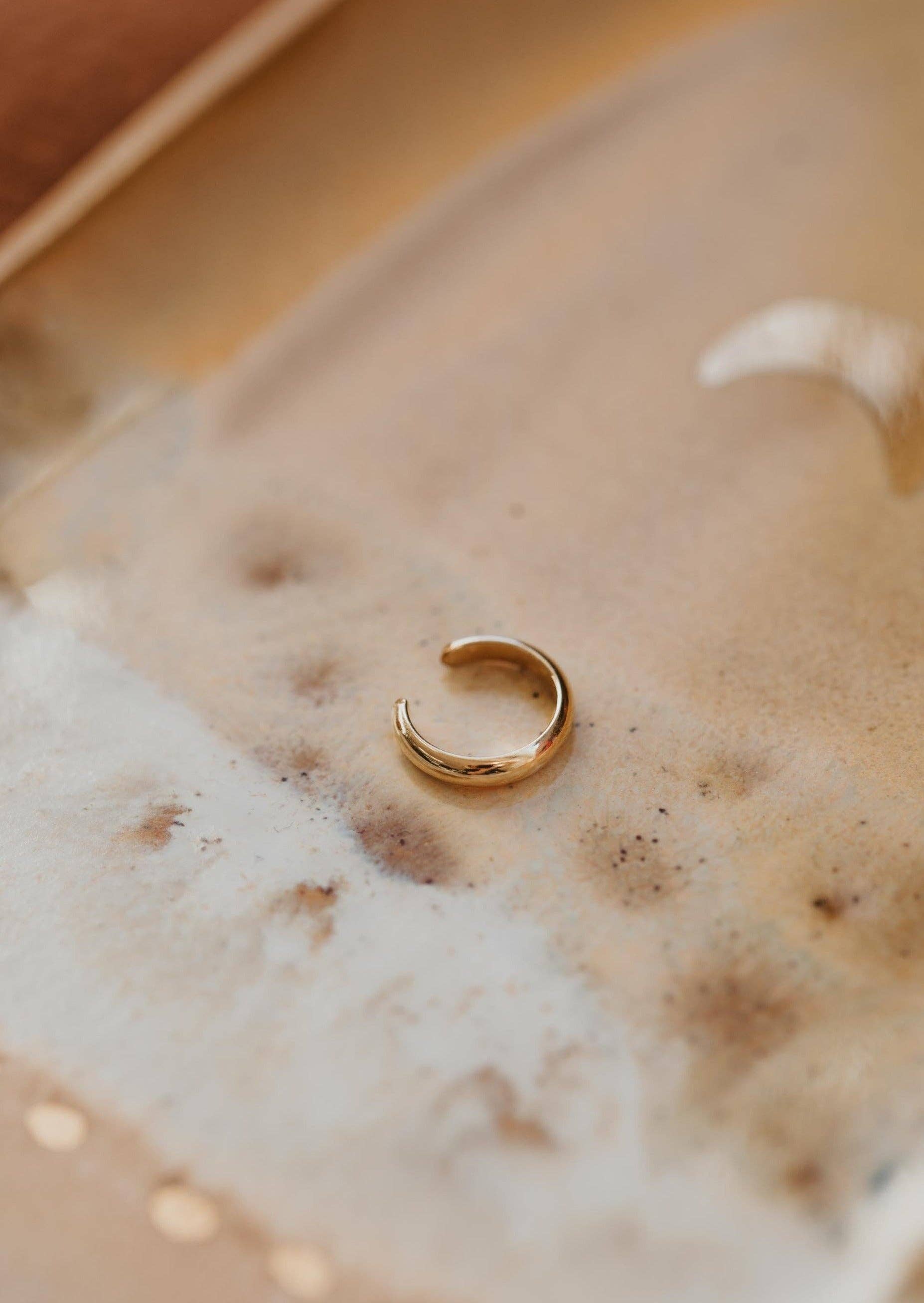 Classic Ear Cuff | 14kt Gold Fill + Sterling Silver