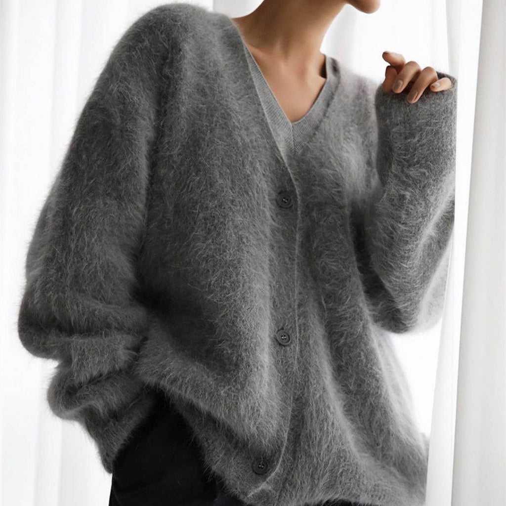 Cozy Faux Mink Cardigan