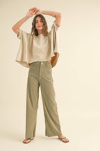 Bye & Wash Oversized Tee
