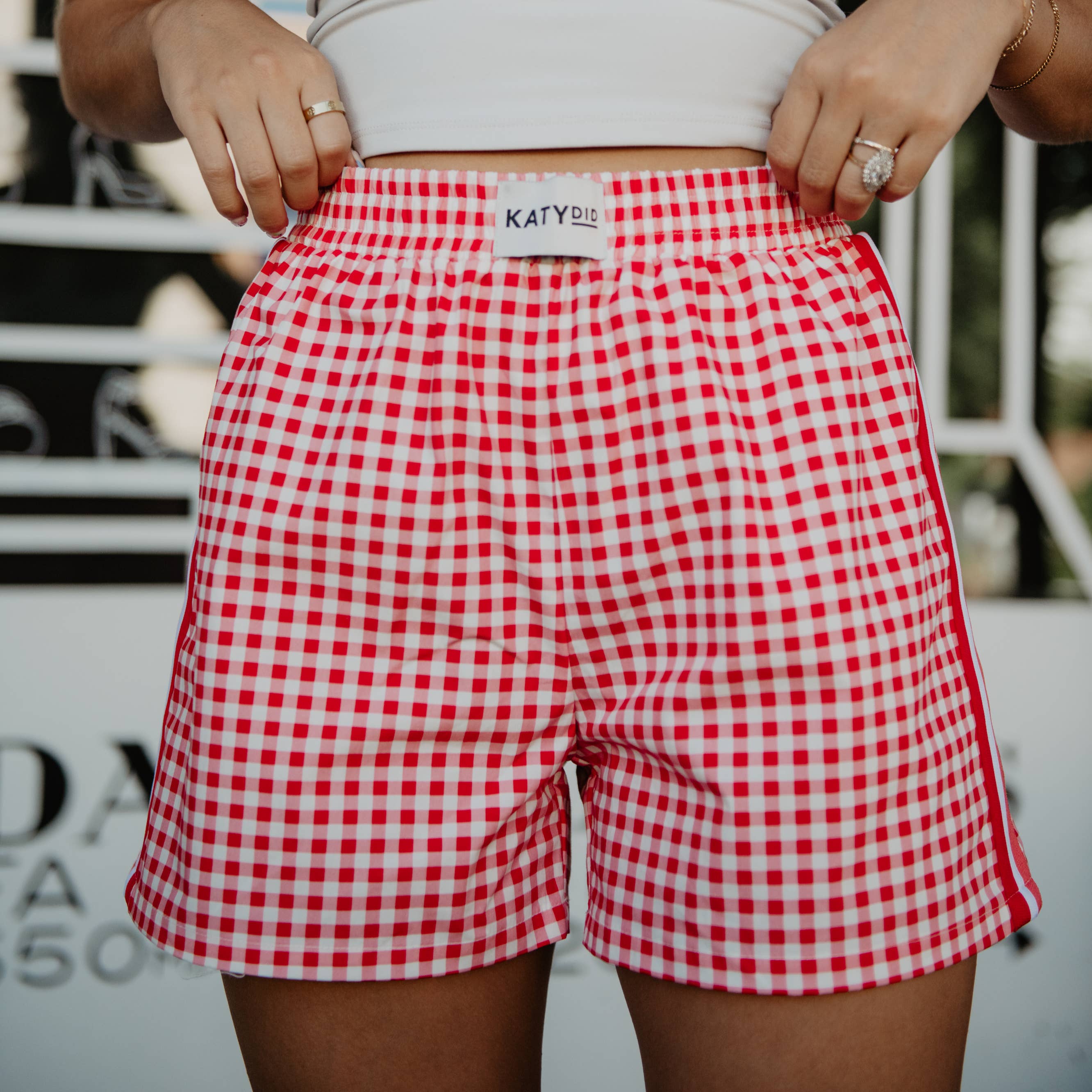 Red Plaid Boxers