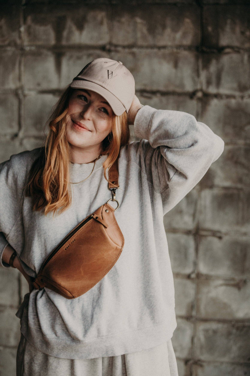 Ella Essential Leather Sling Bag