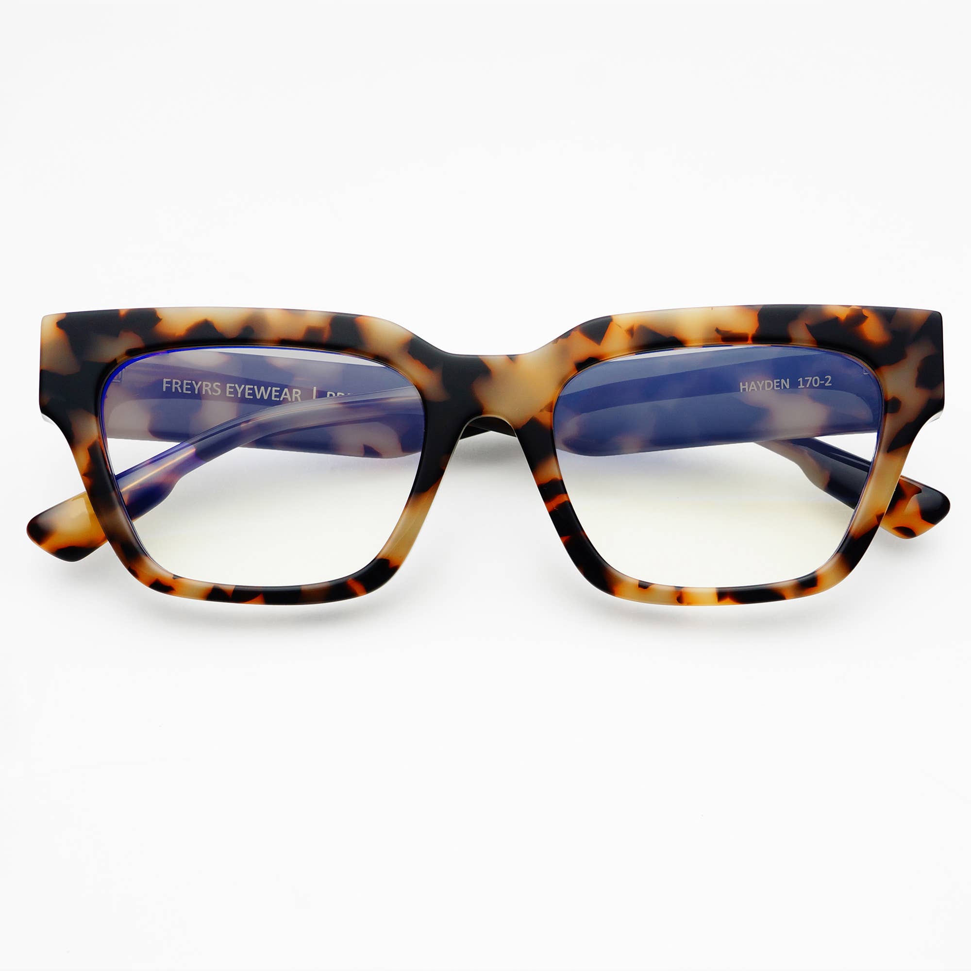 Voyager Blue Light Glasses - Milky Tortoise