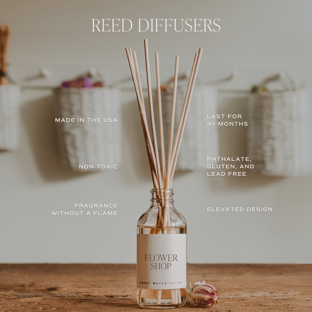 Salt & Sea Reed Diffuser - Coastal Citrus Home Fragrance