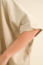 Bye & Wash Oversized Tee