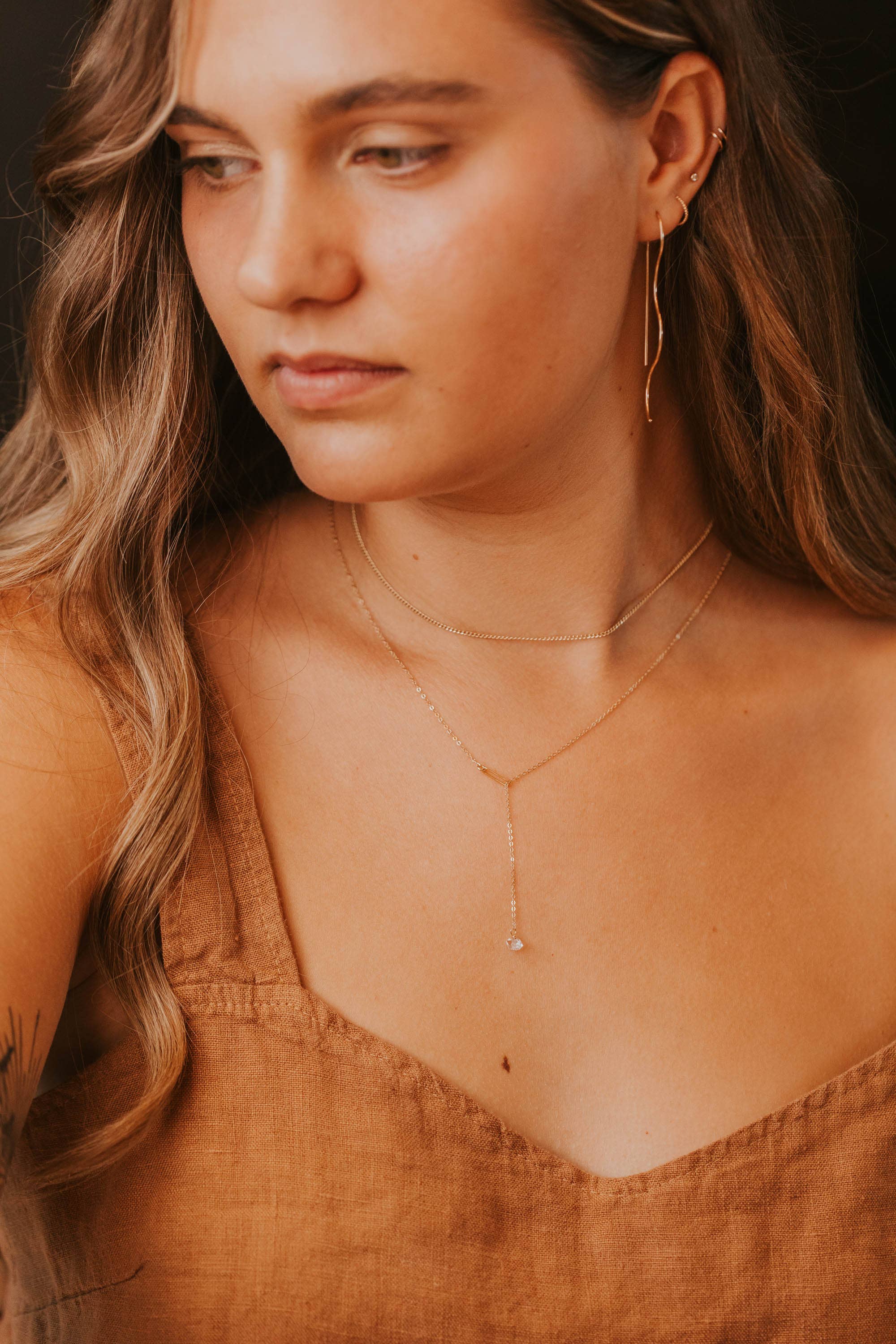 Wave Threaders | 14kt Gold Fill + Sterling Silver