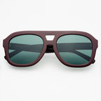 Voyager Oversized Acetate Aviator Sunglasses