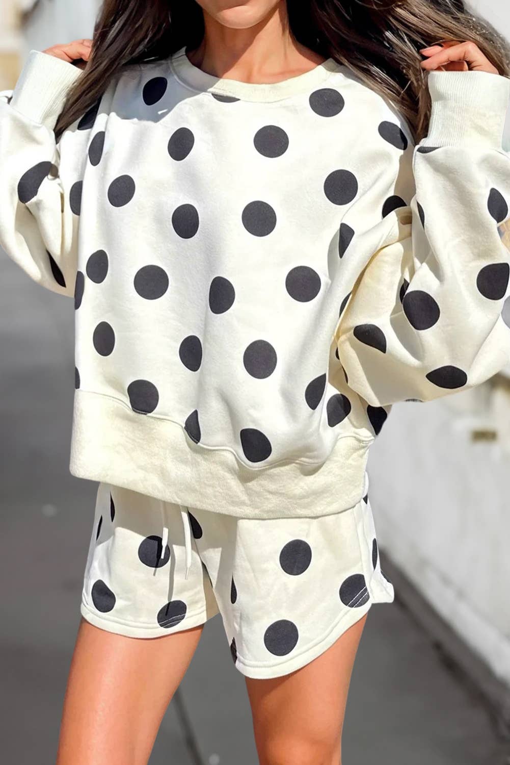 The Sunday Polka Dot Lounge Set