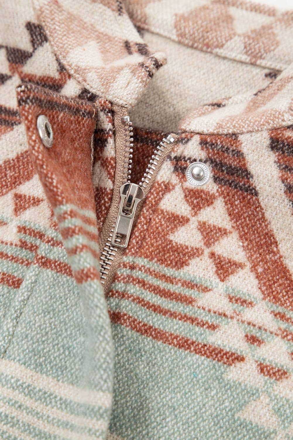 Western Aztec Quilted Patchwork Jacket