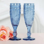 Vintage Style Glass Champagne