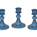 Vintage Taper Candle Holder - Set of 3