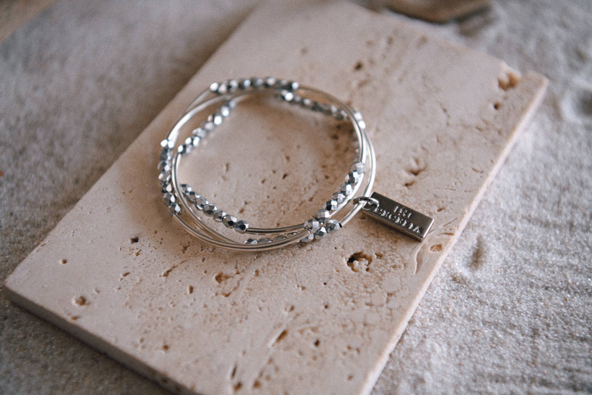 Beaded Triple Wrap Bracelet