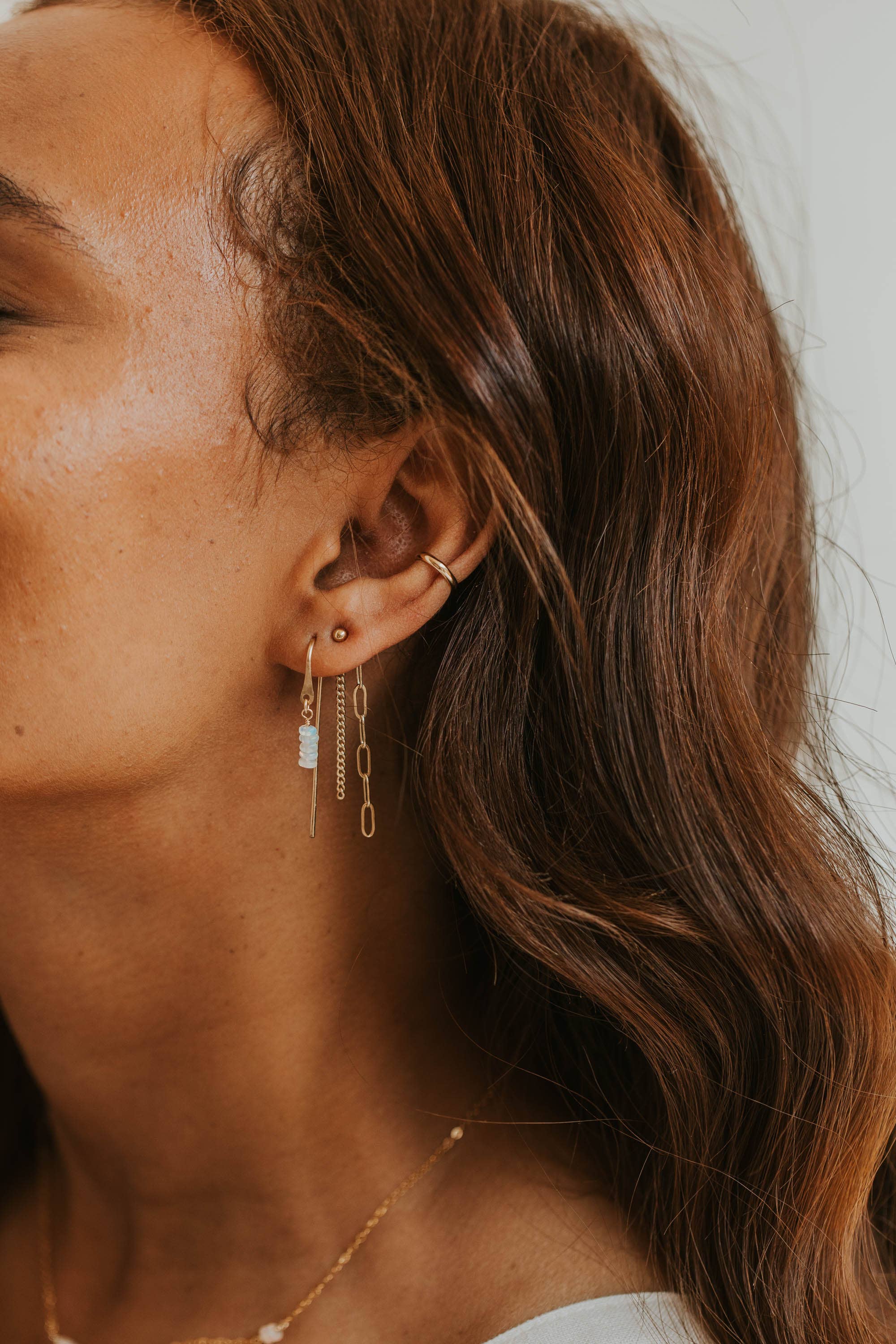 Classic Ear Cuff | 14kt Gold Fill + Sterling Silver