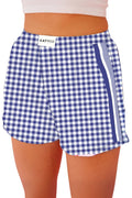Royal Blue Plaid Boxers