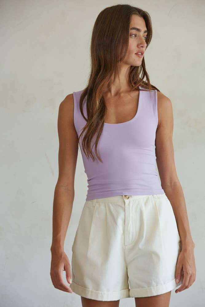 Double Layered Seamless Top