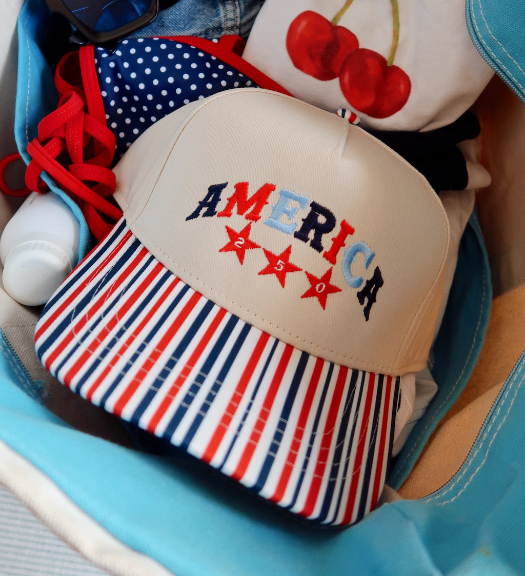 America Striped Hat 