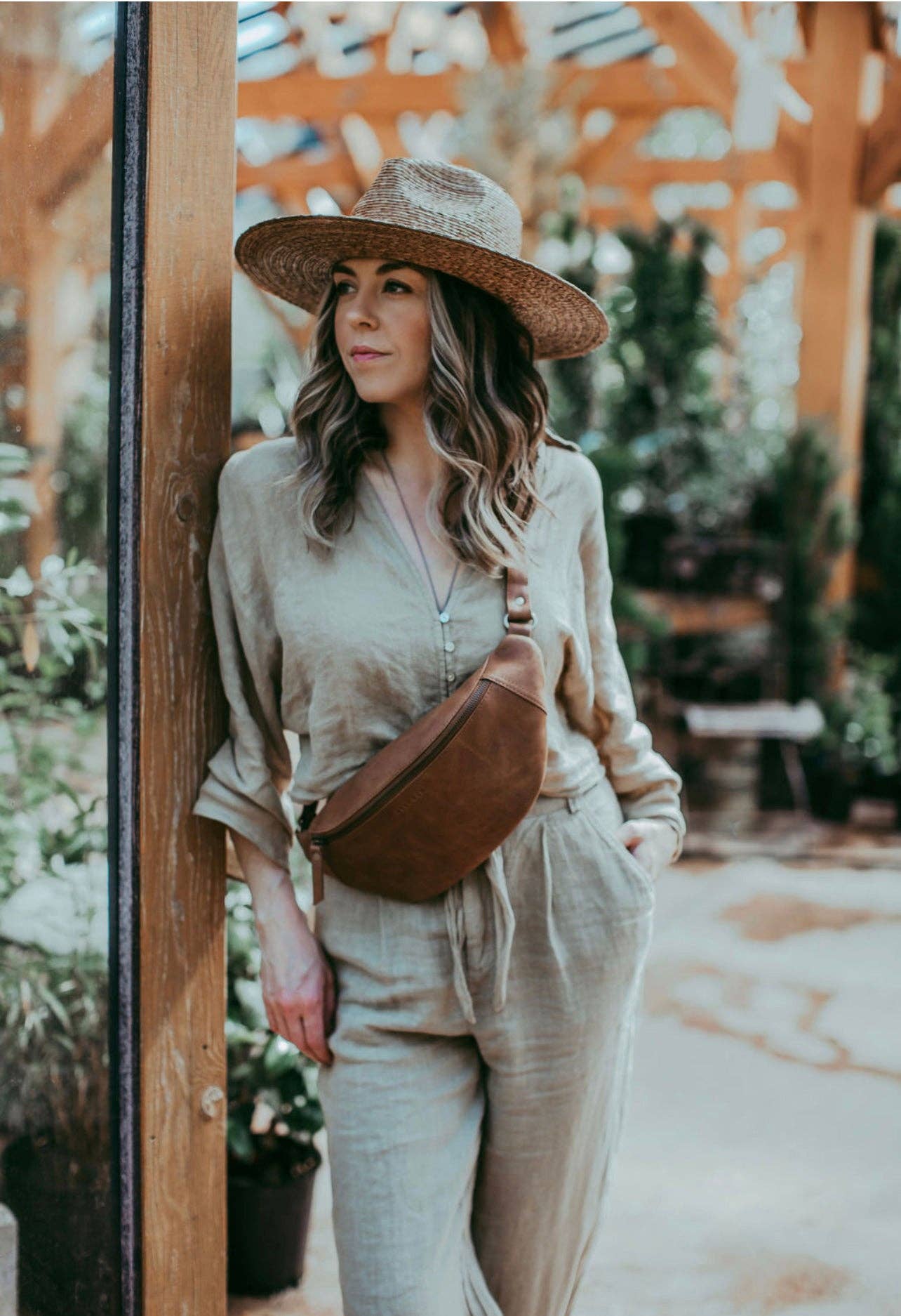 Sadie Palm Straw Rancher Hat – Wide Brim