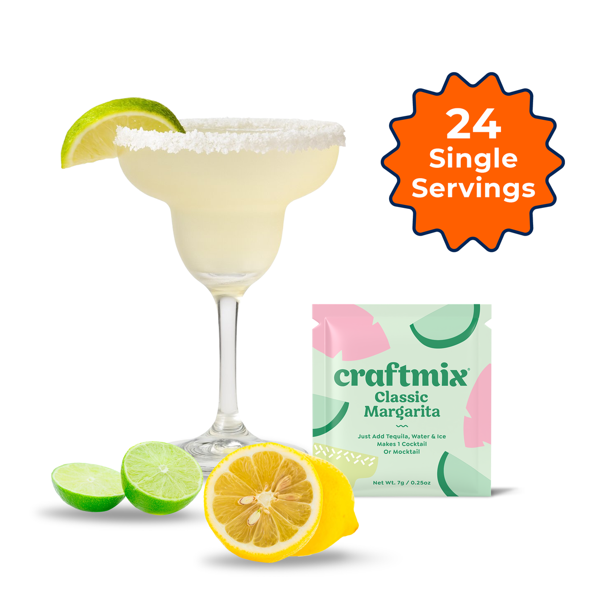 Craftmix Classic Margarita Mixer – Single Packet
