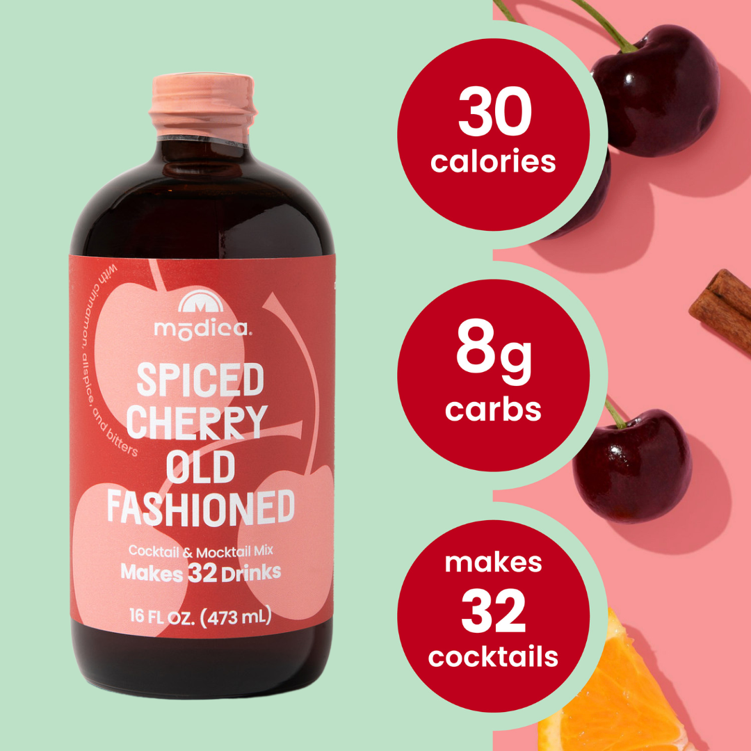 Spiced Cherry Old Fashioned Cocktail & Mocktail Mix + Kit