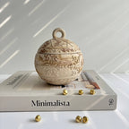 Snowflake Bauble Candle | Coconut Soy Wax Christmas Decor