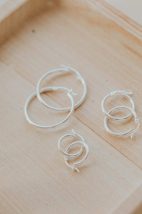 Bold Hoops | 14kt Gold Fill + Sterling Silver