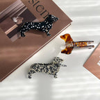 Dachshund Dog Acetate Hair Claw Clip - Cute Dog Hair Accessory