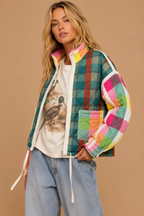 Quilted Patchwork Puffer