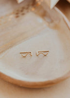 Serra Ear Climbers | 14kt Gold Fill + Sterling Silver