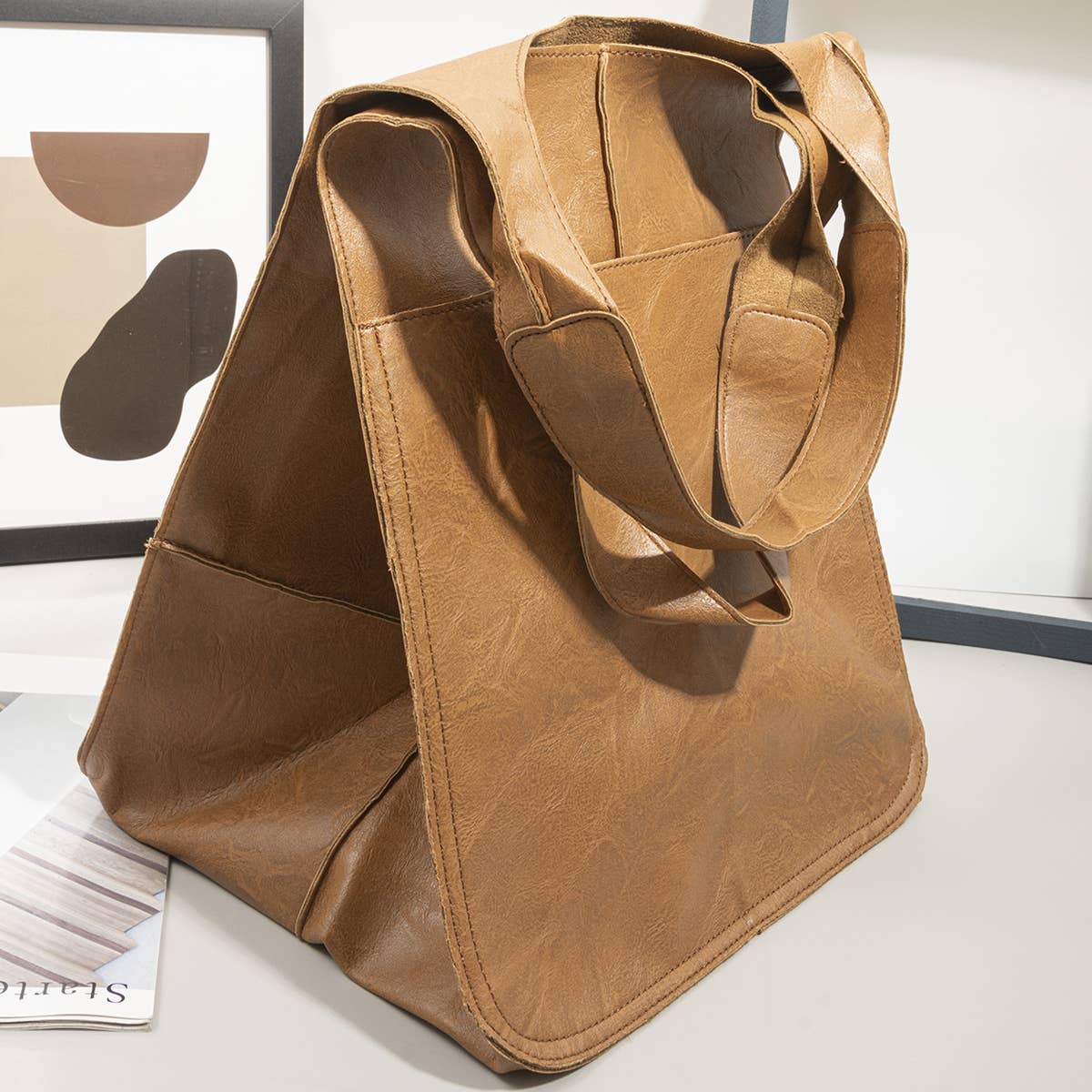 Vintage-Inspired Tote Bag