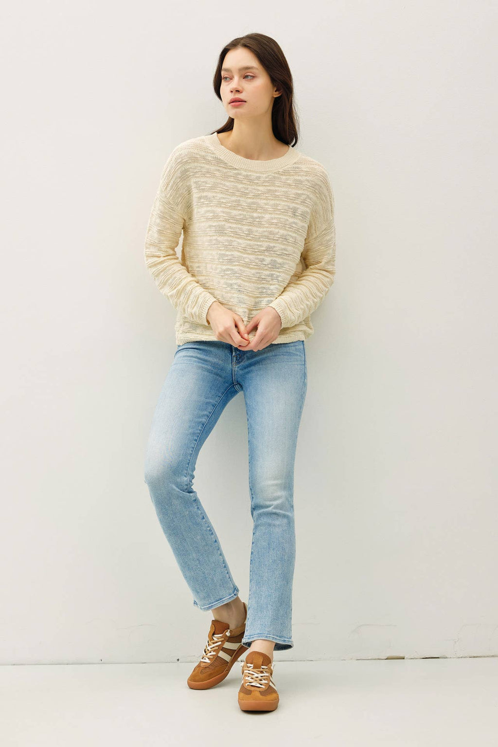 Lightweight Striped Beachy Sweater