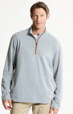 Men's Ultra Soft Quarter Zip Pullover – Slate Blue