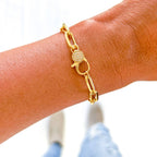 Gold Link Bracelets