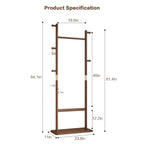 Coat Racks solid wood hanger 23.6* 11*71 in easy to assemble